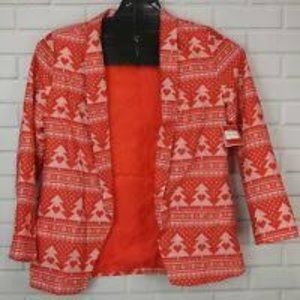 HOLIDAY TIME WOMAN UGLY CHRISTMAS LIGHT UP BLAZER